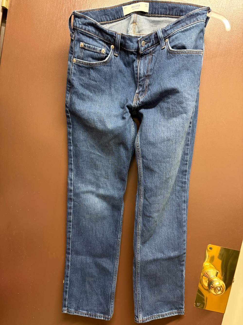Hollister Classic Blue Straight Jeans